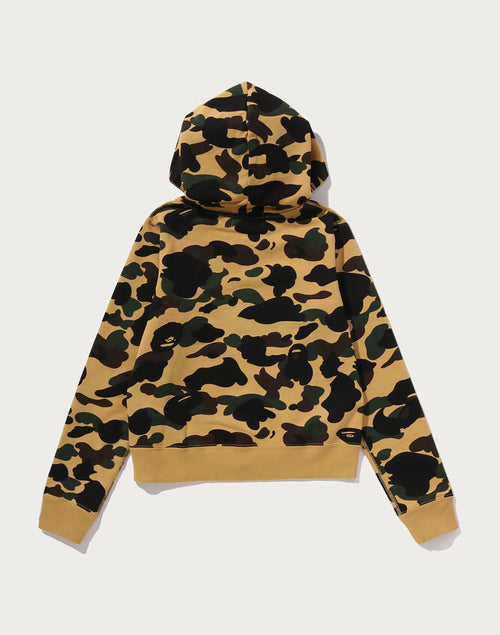 1ST CAMO ZIP HOODIE LADIES