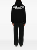 COLE BUXTON logo-print cotton hoodie