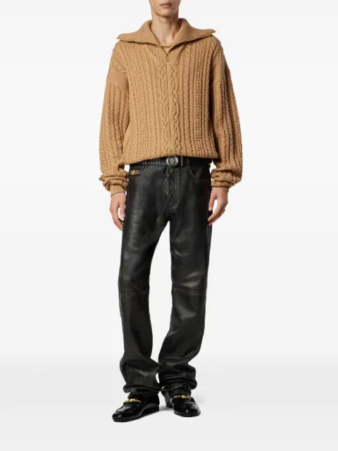 Versace embroidered sweater