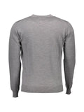 Harmont & Blaine logo-embroidered merino wool sweater
