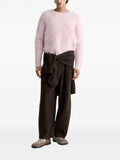 Maison Kitsuné brushed-finish sweater