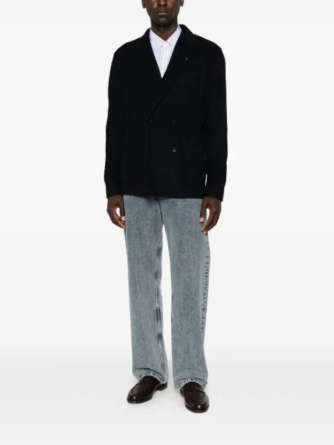 Tagliatore double-breasted lapel jacket