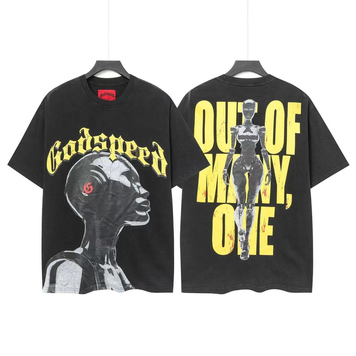Godspeed Out Of Many One Graphic T-Shirt